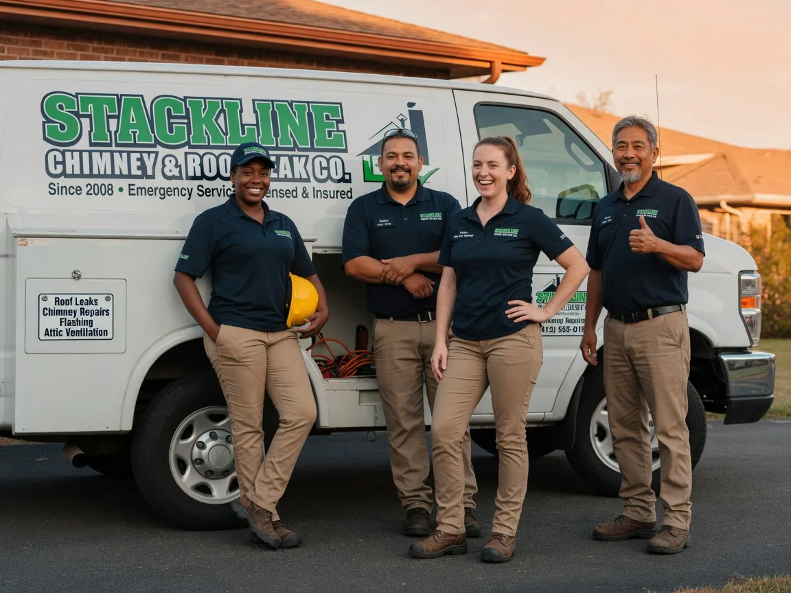 Chimney flashing repair company in Halma, MN
